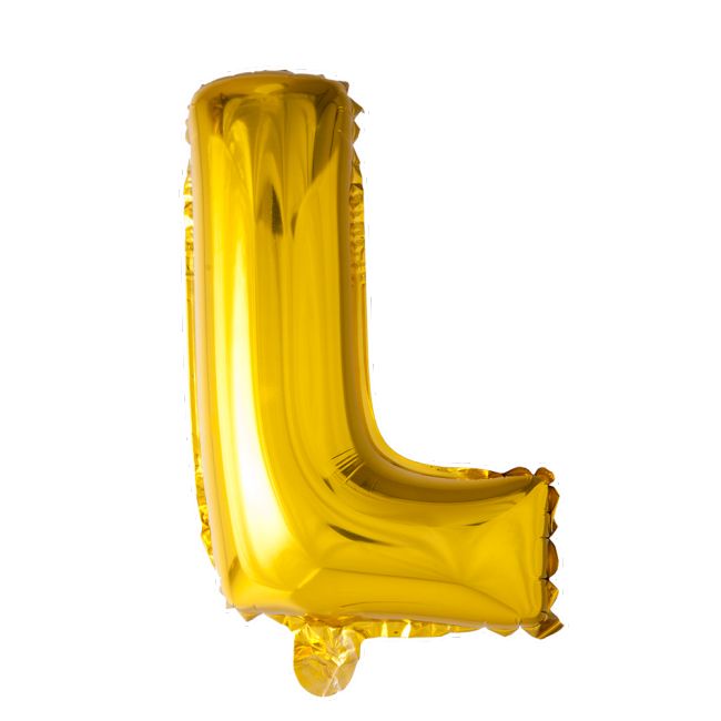 Gouden Letters Ballon L